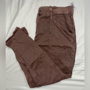 XL Old Navy paper bag waist pants